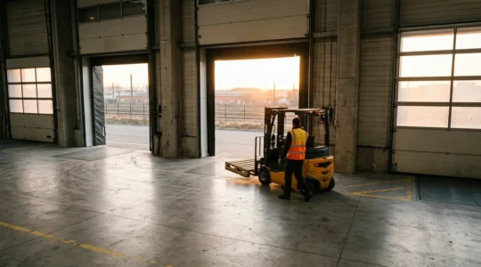 Optimisation des flux logistiques sur les quais de réception d'un entrepôt industriel en France