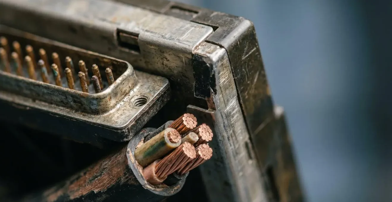 Scène technique montrant l'analyse d'un système de contrôle industriel